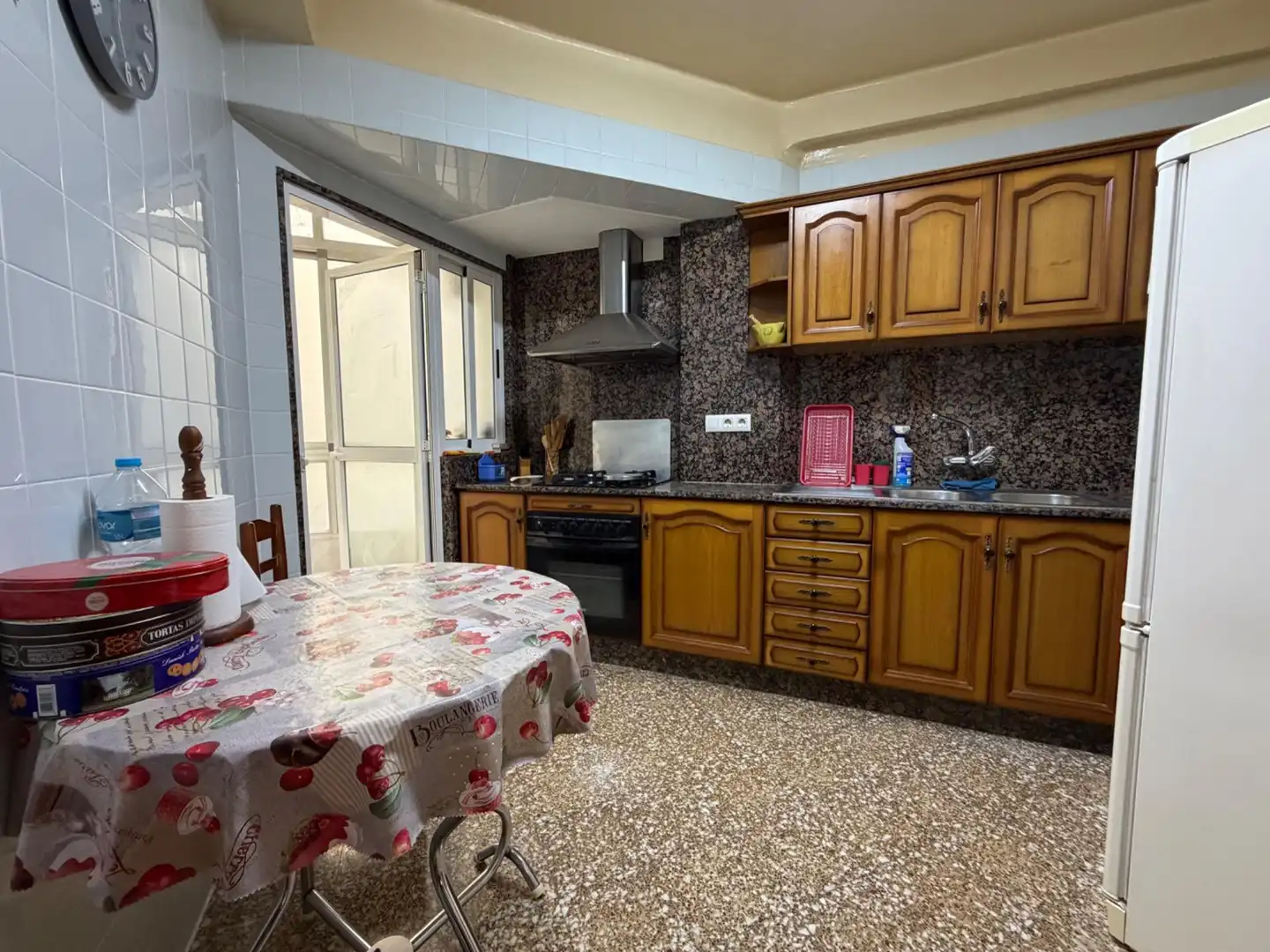 Küche von Wohnung zum Verkauf in Llíria mit Klimaanlage, Terrasse und Abstellraum