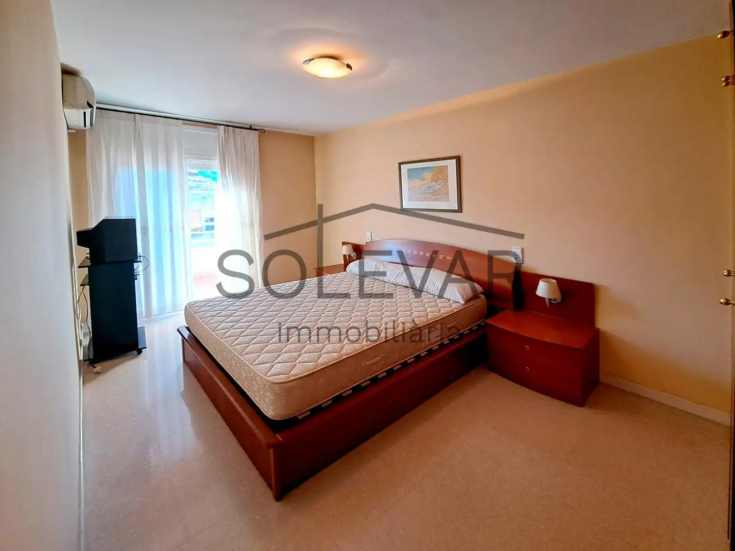 Bedroom of Flat for sale in Tremp  with Air Conditioner, Heating and Balcony
