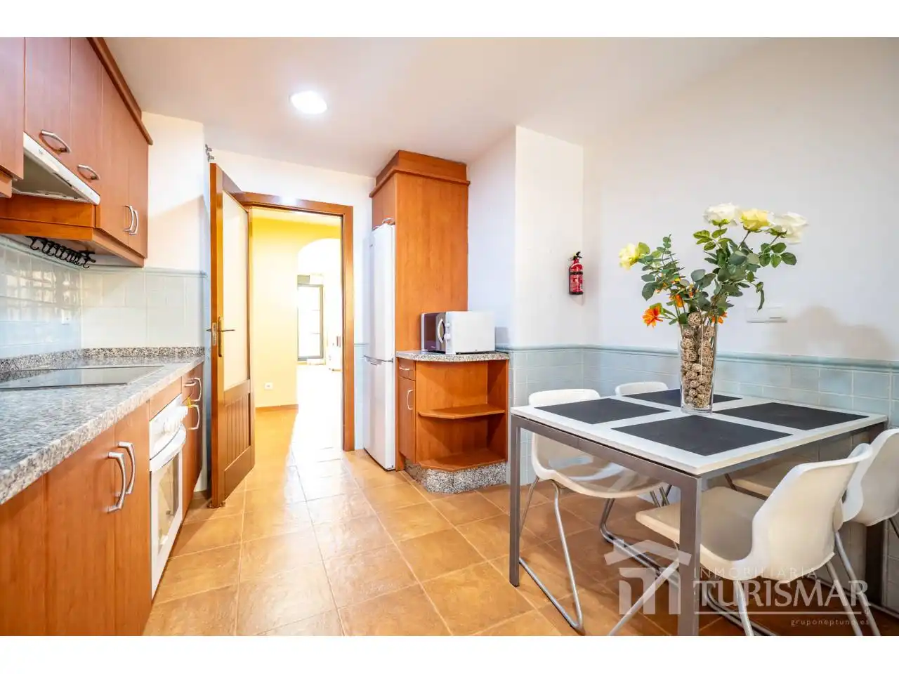 Cocina de Apartamento en venta en Ayamonte con Aire acondicionado, Terraza y Trastero