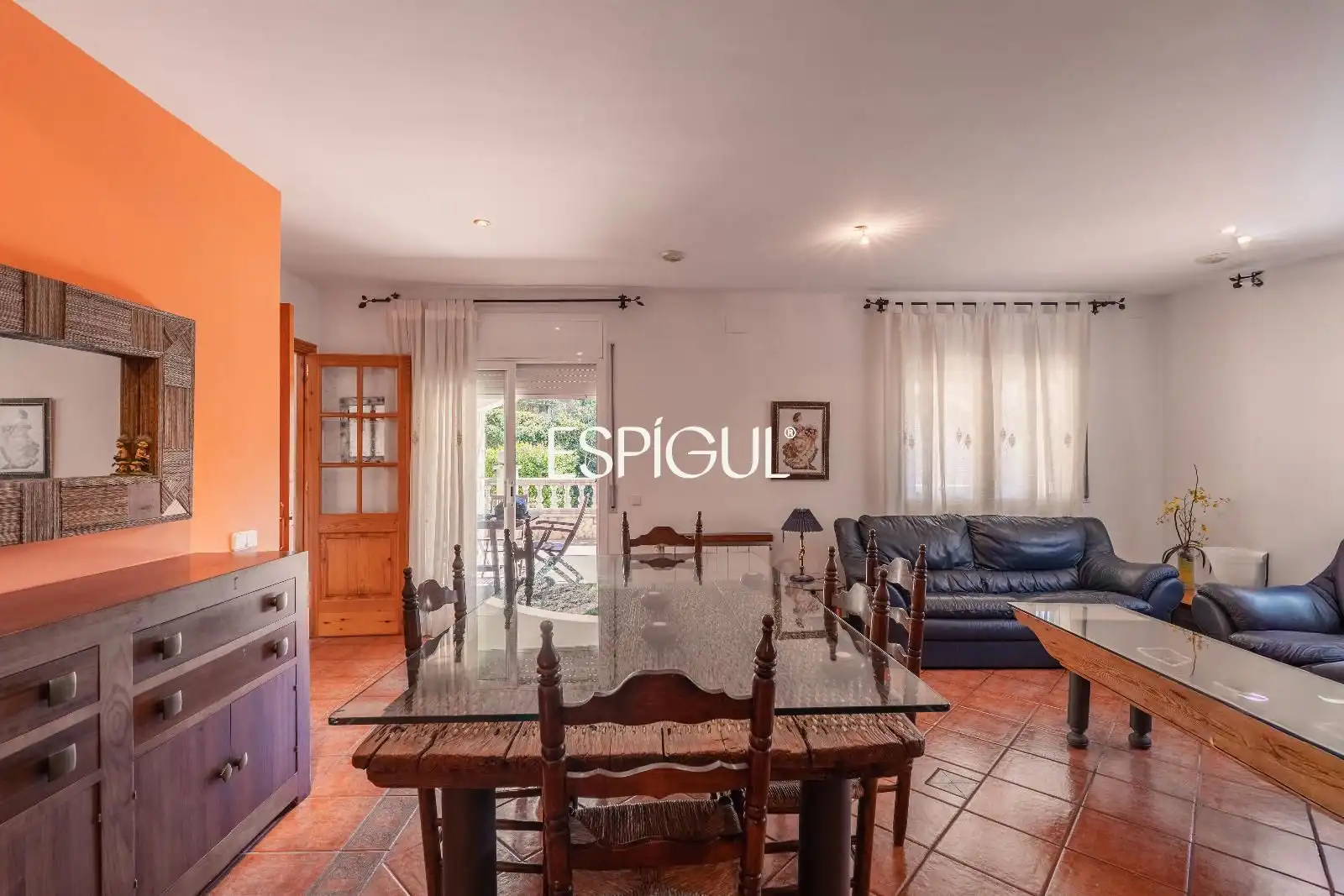 Dining room of Houses for sale in Lloret de Mar  with Air Conditioner, Heating and Terrace