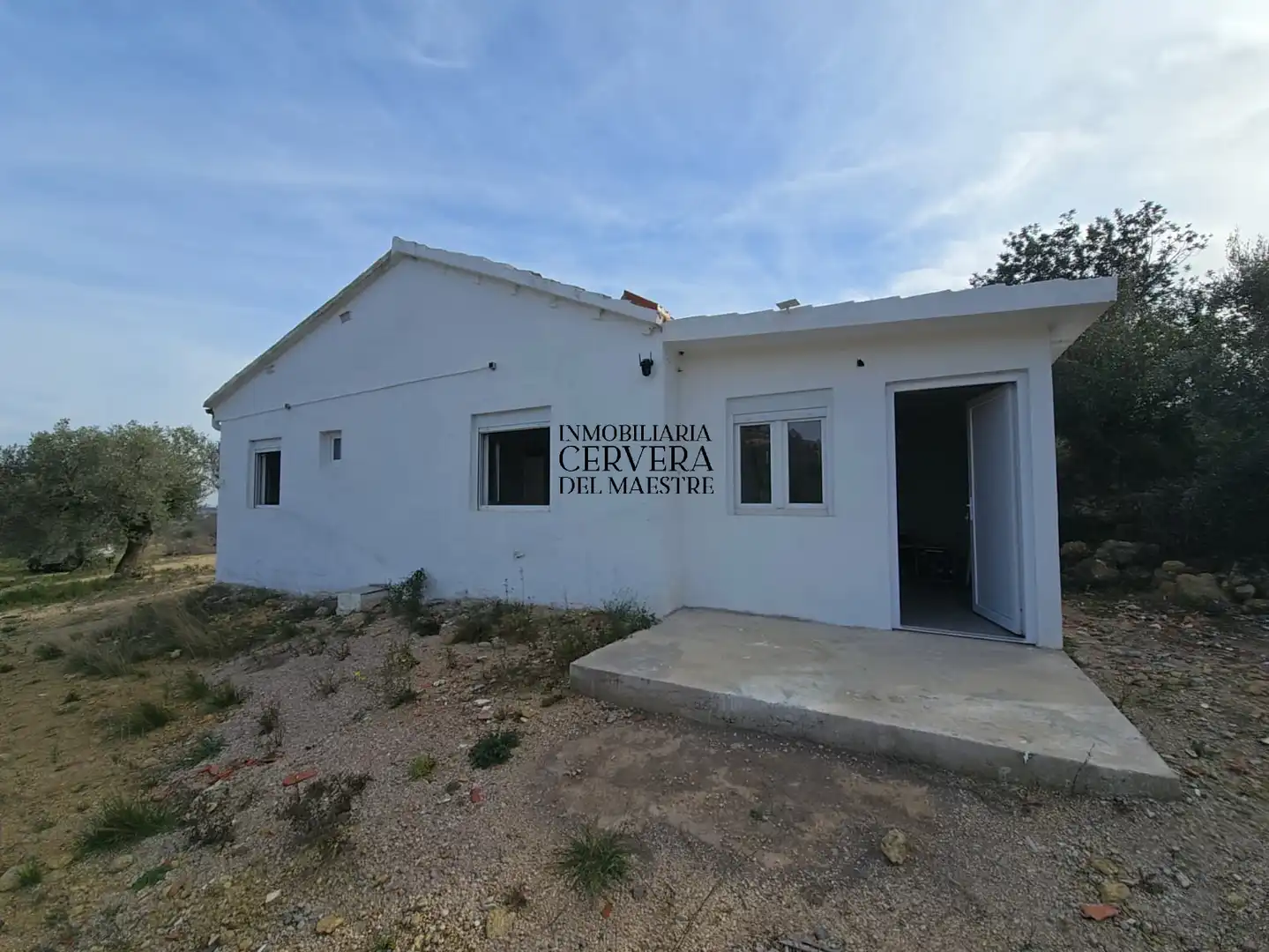 Vista exterior de Finca rústica en venda en Cervera del Maestre