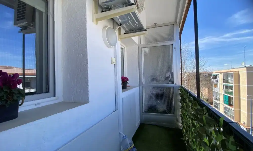 Balcony of Flat for sale in Leganés  with Air Conditioner, Heating and Terrace