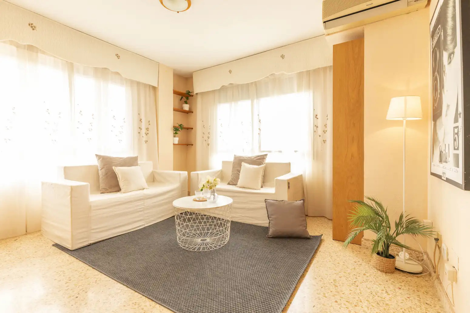 Sala de estar de Piso en venta en Vinalesa con Aire acondicionado y Balcón