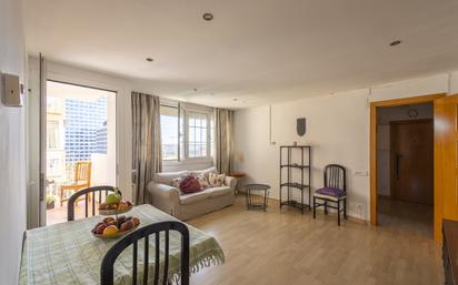 Bedroom of Flat for sale in  Barcelona Capital  with Air Conditioner and Balcony