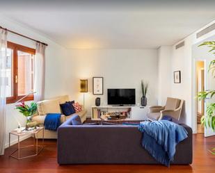 Living room of Flat to rent in Lloret de Mar  with Air Conditioner, Storage room and Furnished