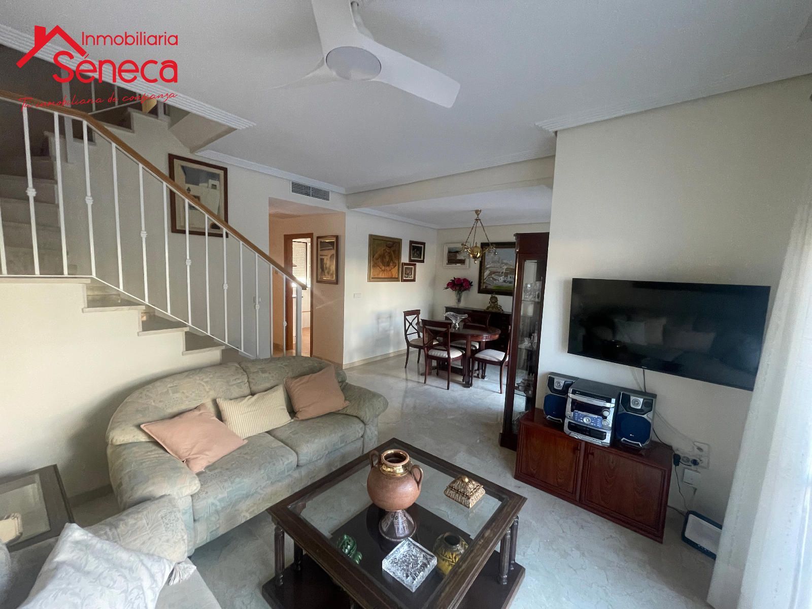Living room of Single-family semi-detached for sale in  Córdoba Capital  with Air Conditioner, Terrace and Swimming Pool
