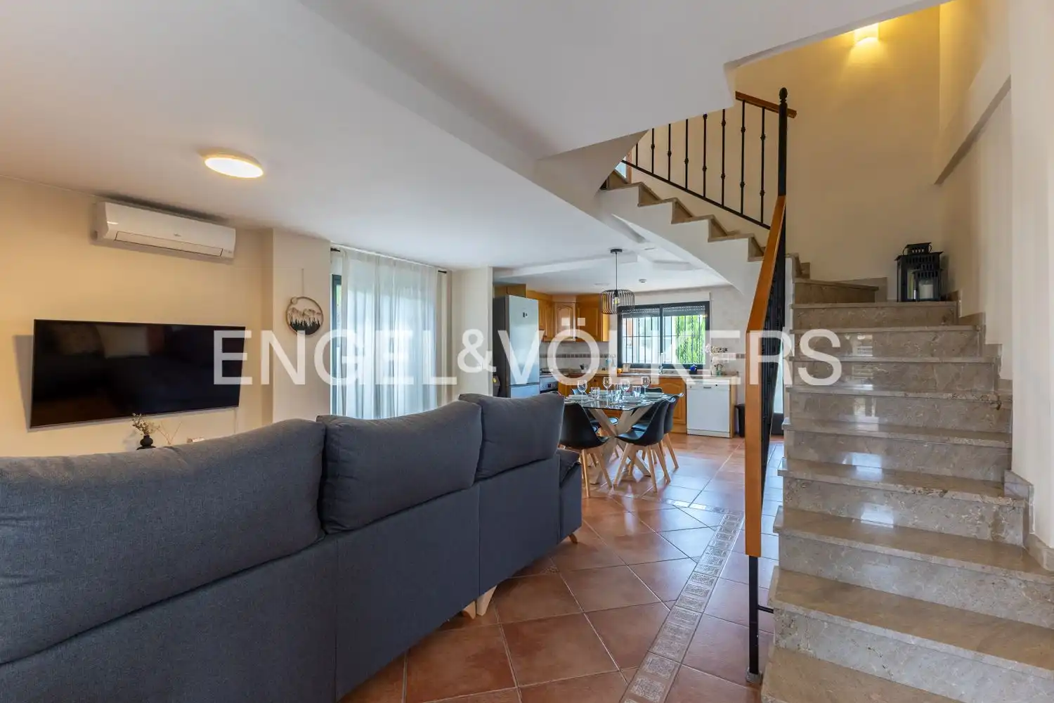 Sala d'estar de Casa o xalet de lloguer en Daimús amb Aire condicionat, Calefacció i Terrassa