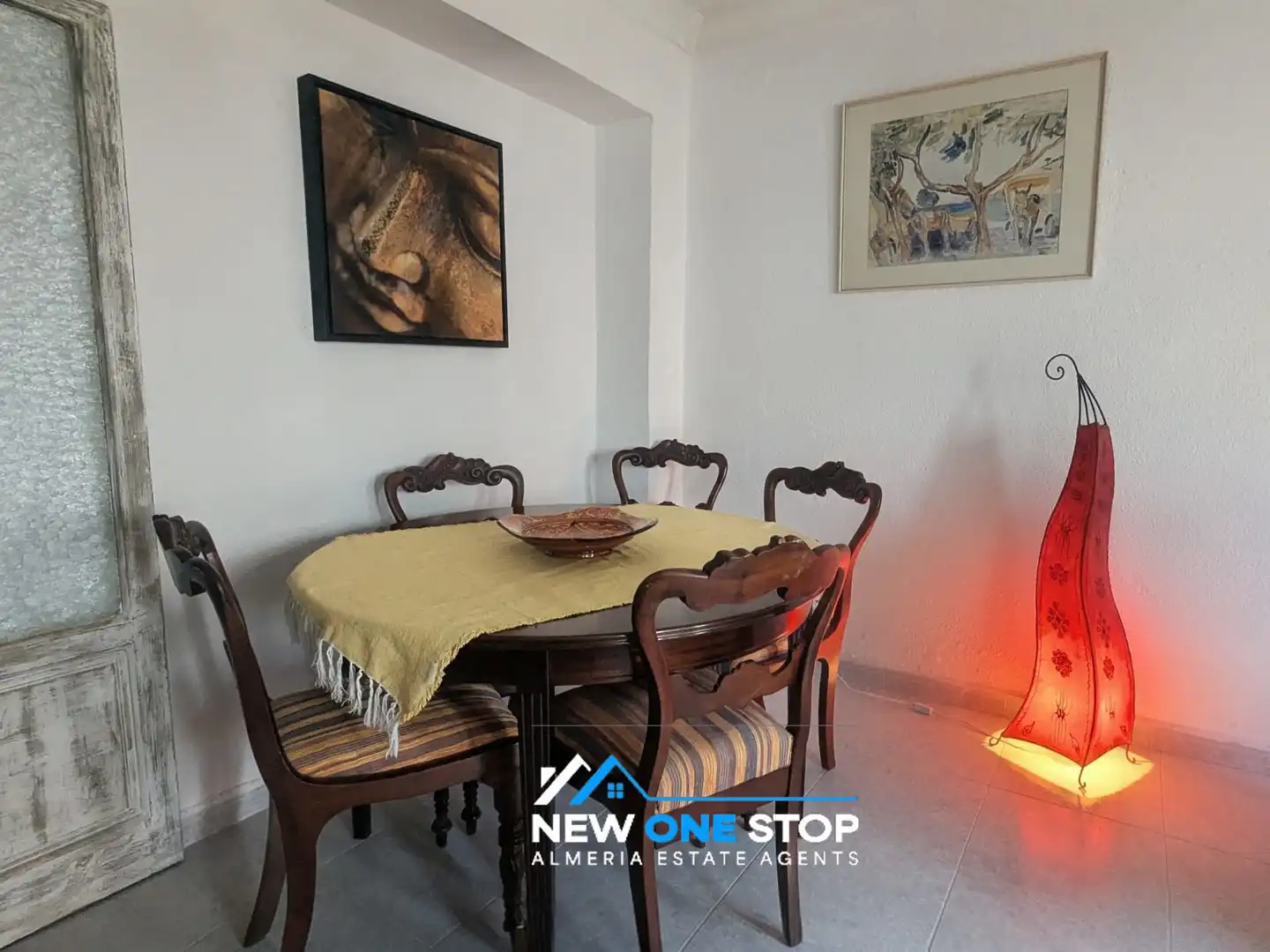 Comedor de Casa adosada en venta en Mojácar Pueblo