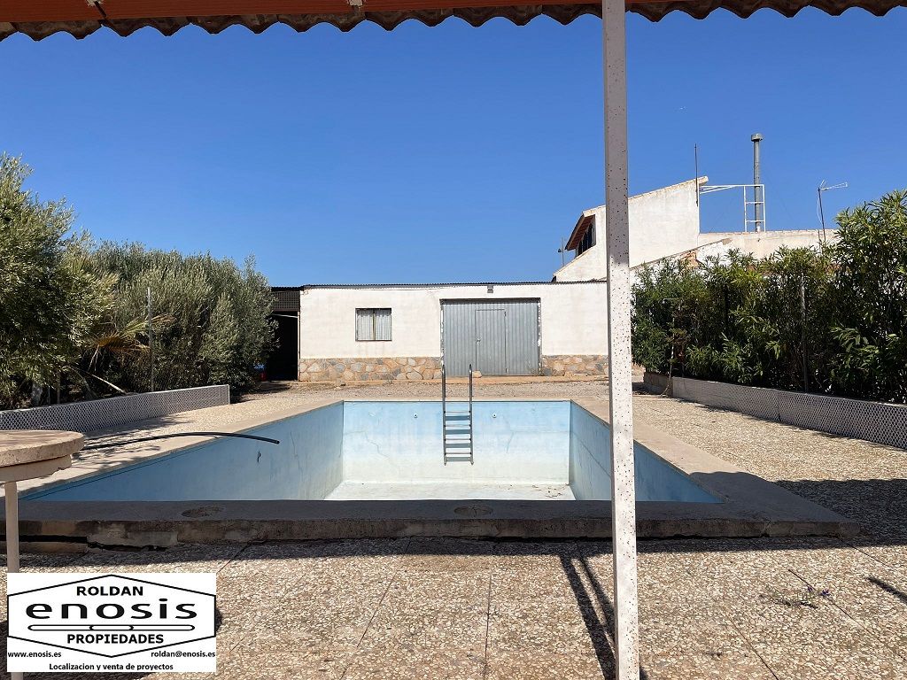 Piscina de Finca rústica en venda en  Murcia Capital amb Jardí privat, Terrassa i Piscina