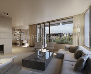 Living room of Apartment for sale in  Madrid Capital  with Air Conditioner, Heating and Terrace