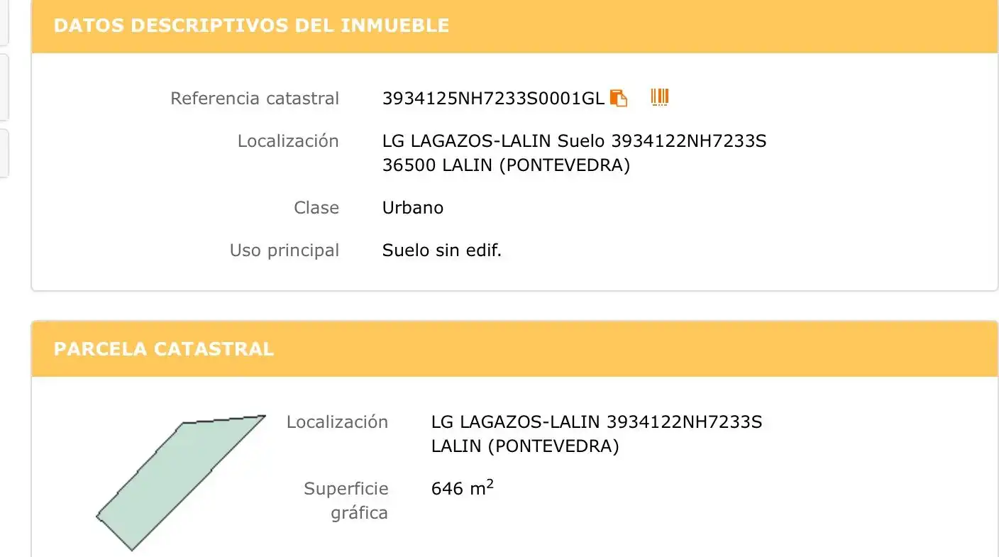 Terrenos y solares en venta en Lalín, imagen 2