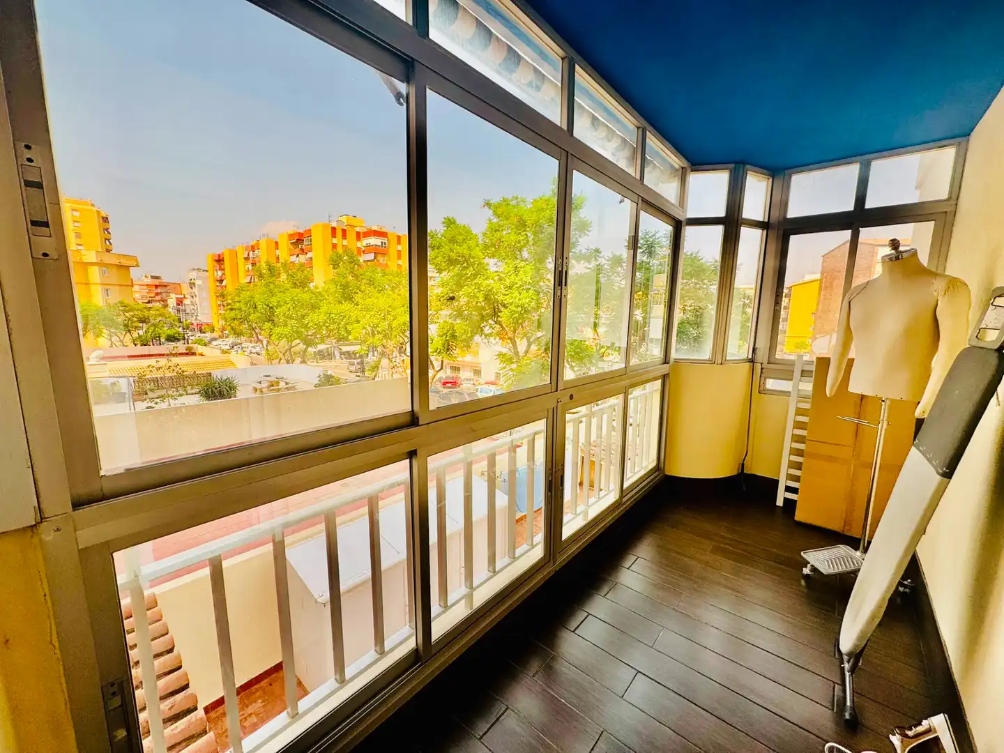 Balcony of Flat for rent in Fuengirola  with Air Conditioner, Terrace and Swimming Pool