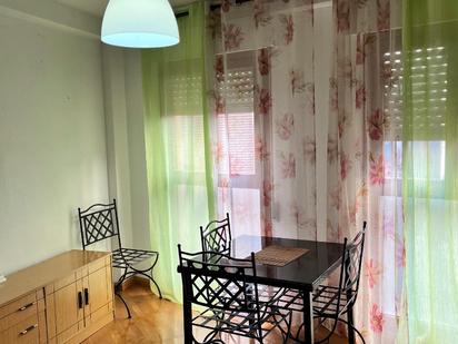 Dining room of Flat to rent in  Zaragoza Capital  with Heating, Parquet flooring and Furnished