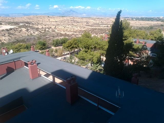 Terrace of Flat for sale in Alicante / Alacant  with Terrace, Furnished and Community pool