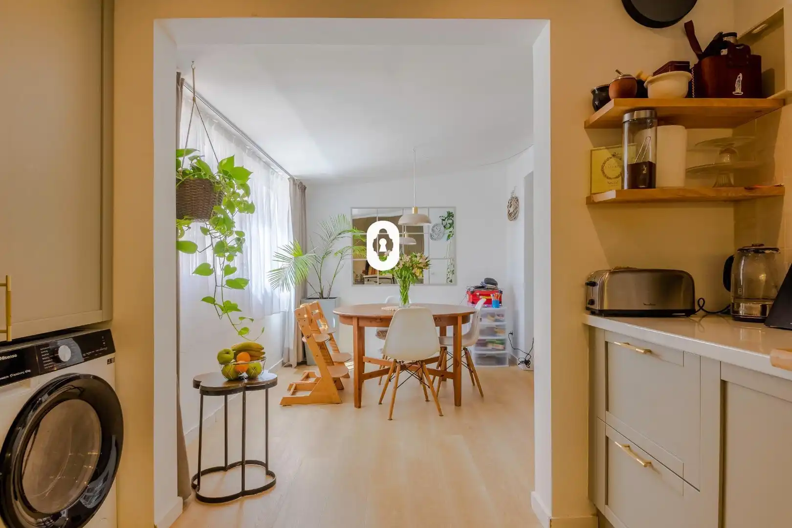 Dining room of Flat for sale in Inca  with Air Conditioner, Parquet flooring and Terrace