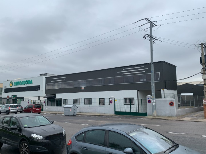 Exterior view of Industrial buildings for sale in Leganés  with Heating and Alarm