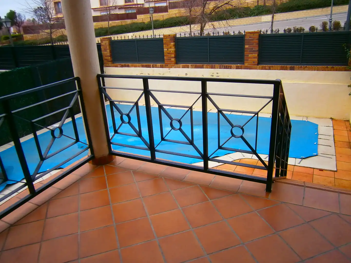 Terrassa de Casa adosada en venda en Villaviciosa de Odón amb Aire condicionat, Calefacció i Jardí privat