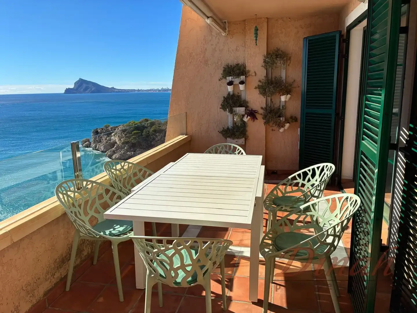 Terraza de Apartamento en venta en Altea con Aire acondicionado, Calefacción y Piscina comunitaria