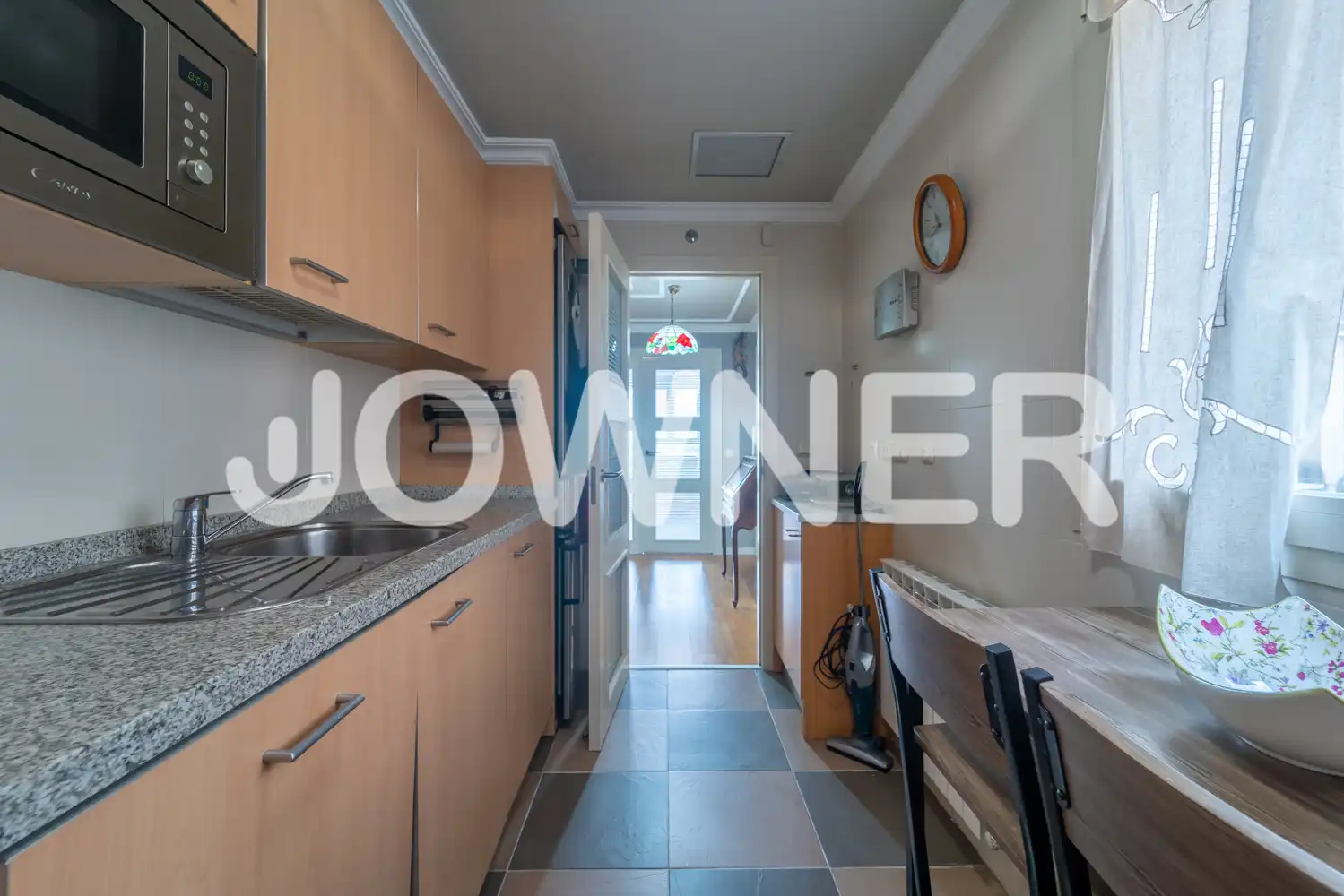 Kitchen of Flat for rent in Madrid  with Air Conditioner, Heating and Terrace