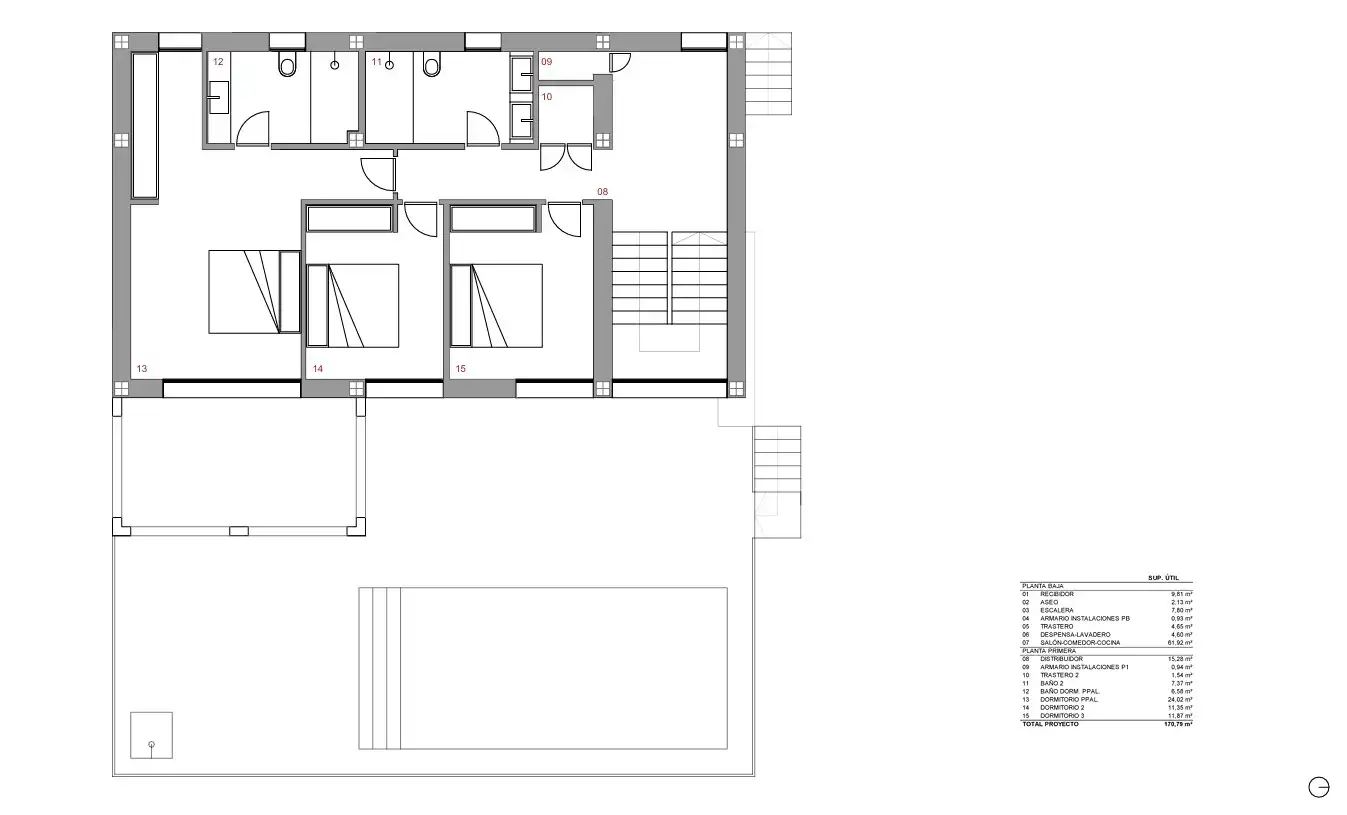 Chalet con piscina en venta en Alcalalí, imagen 4