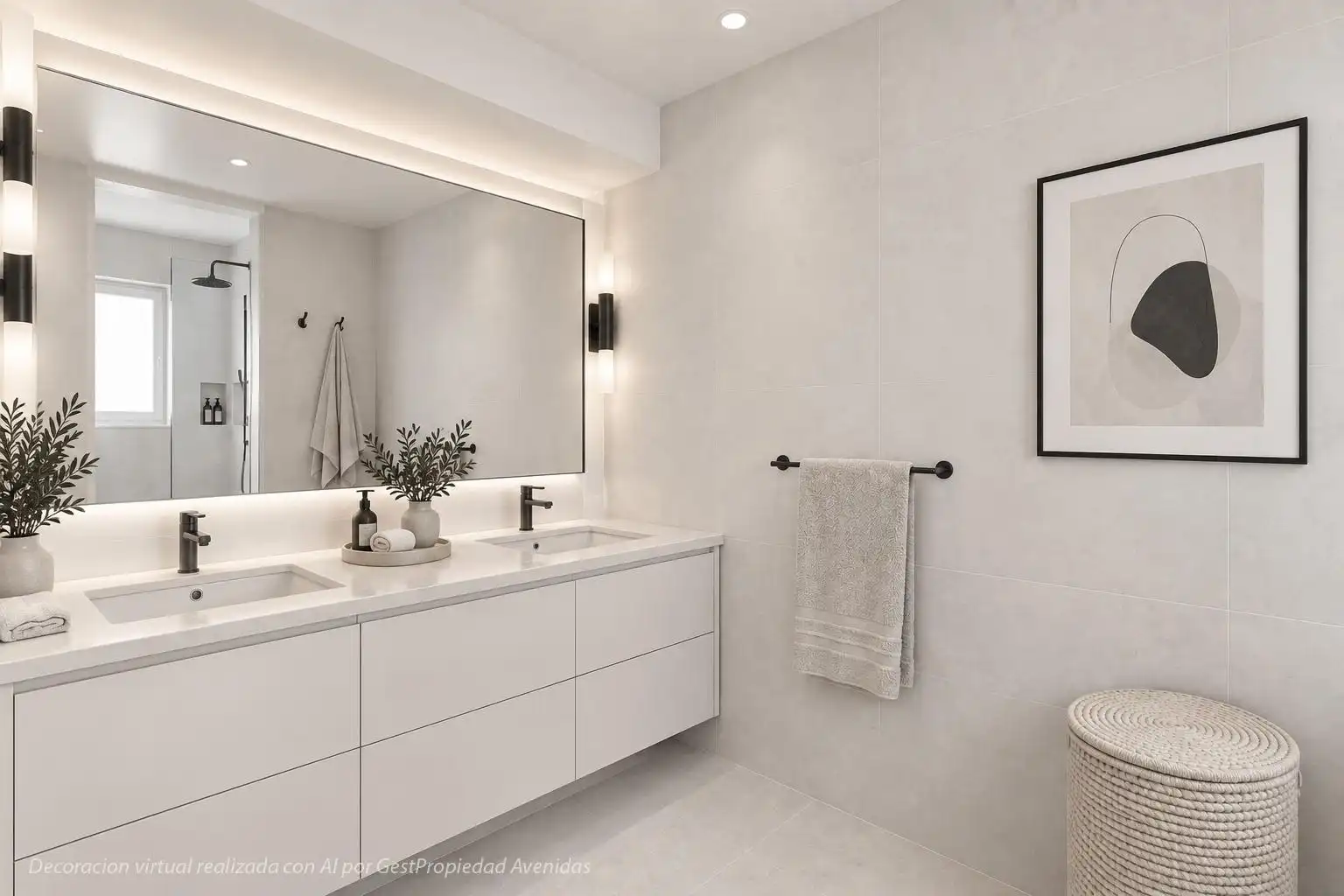 Bathroom of Flat for sale in  Palma de Mallorca  with Air Conditioner, Private garden and Terrace