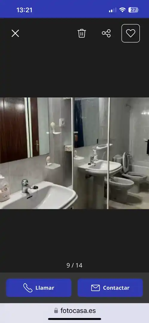 Bathroom of Flat for rent in Llerena  with Air Conditioner, Furnished and Balcony