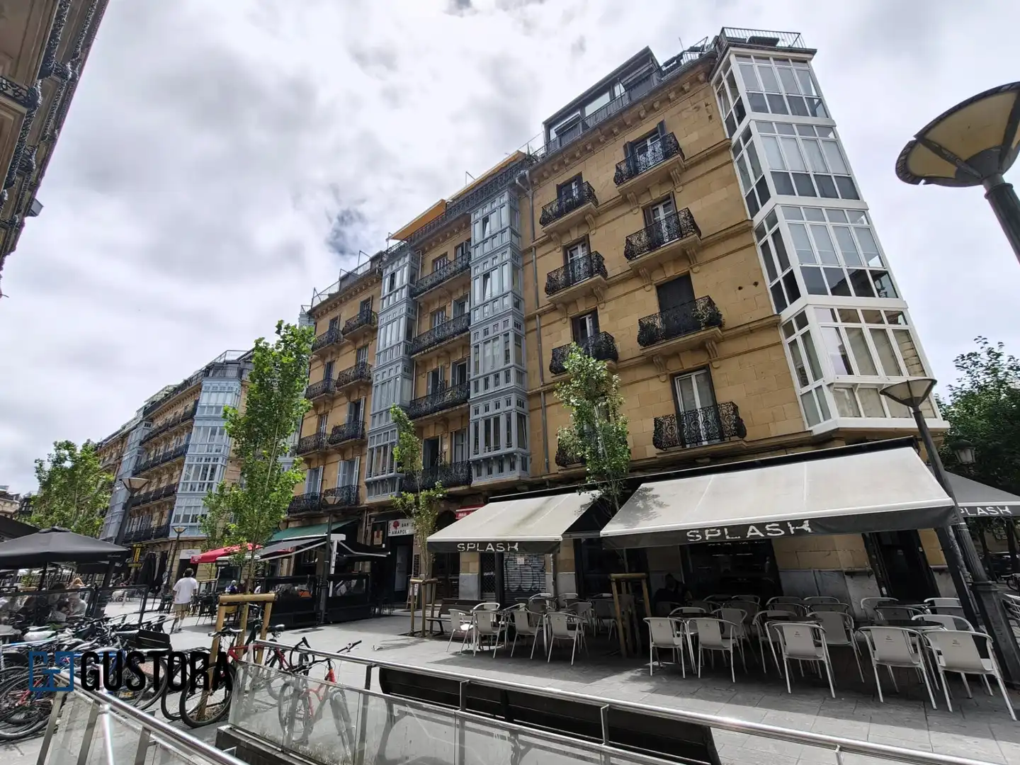 Außenansicht von Wohnung zum Verkauf in Donostia - San Sebastián  mit Klimaanlage, Parkett und Möbliert