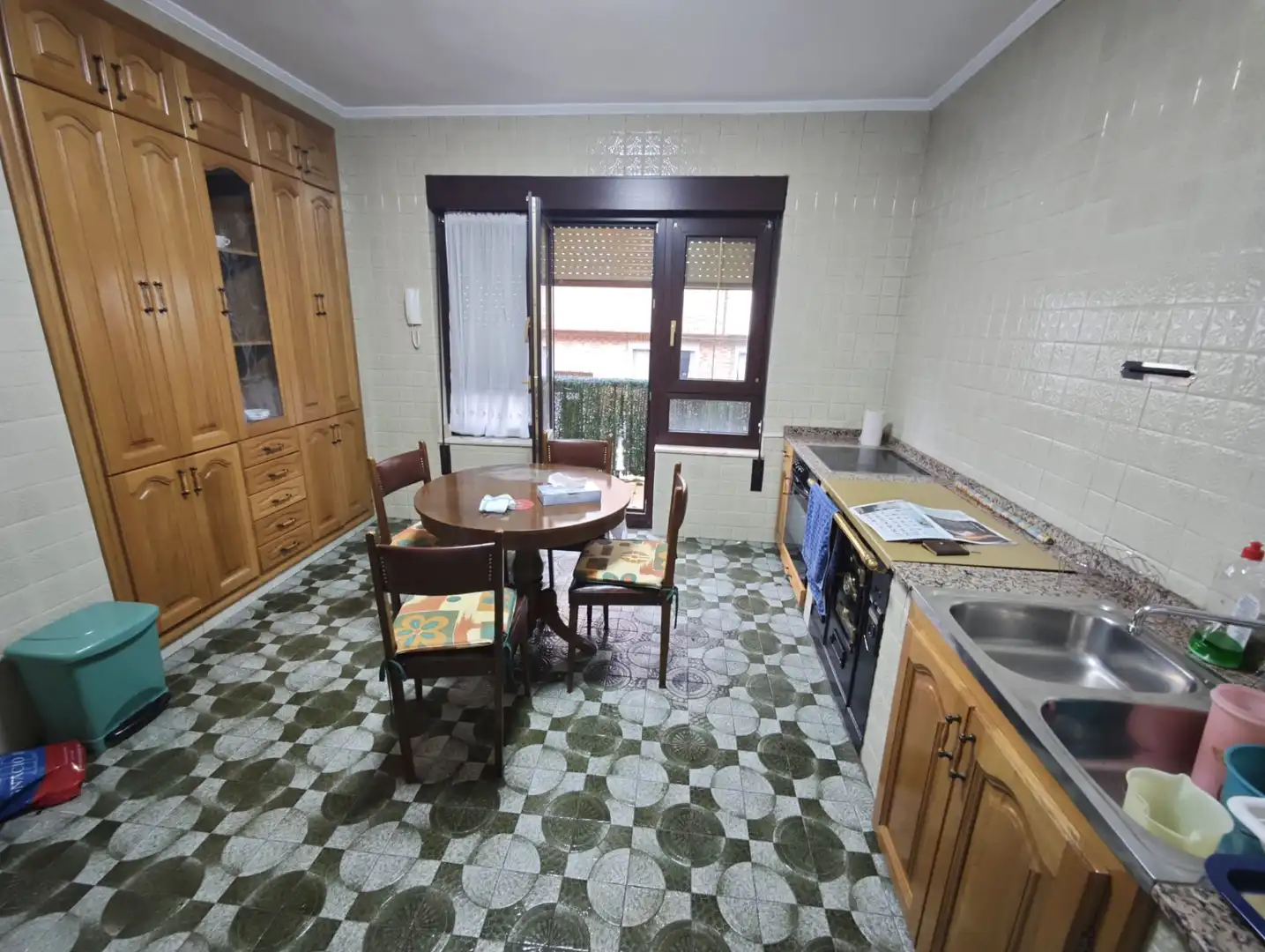 Cuina de Casa adosada en venda en Aller amb Calefacció, Parquet i Terrassa