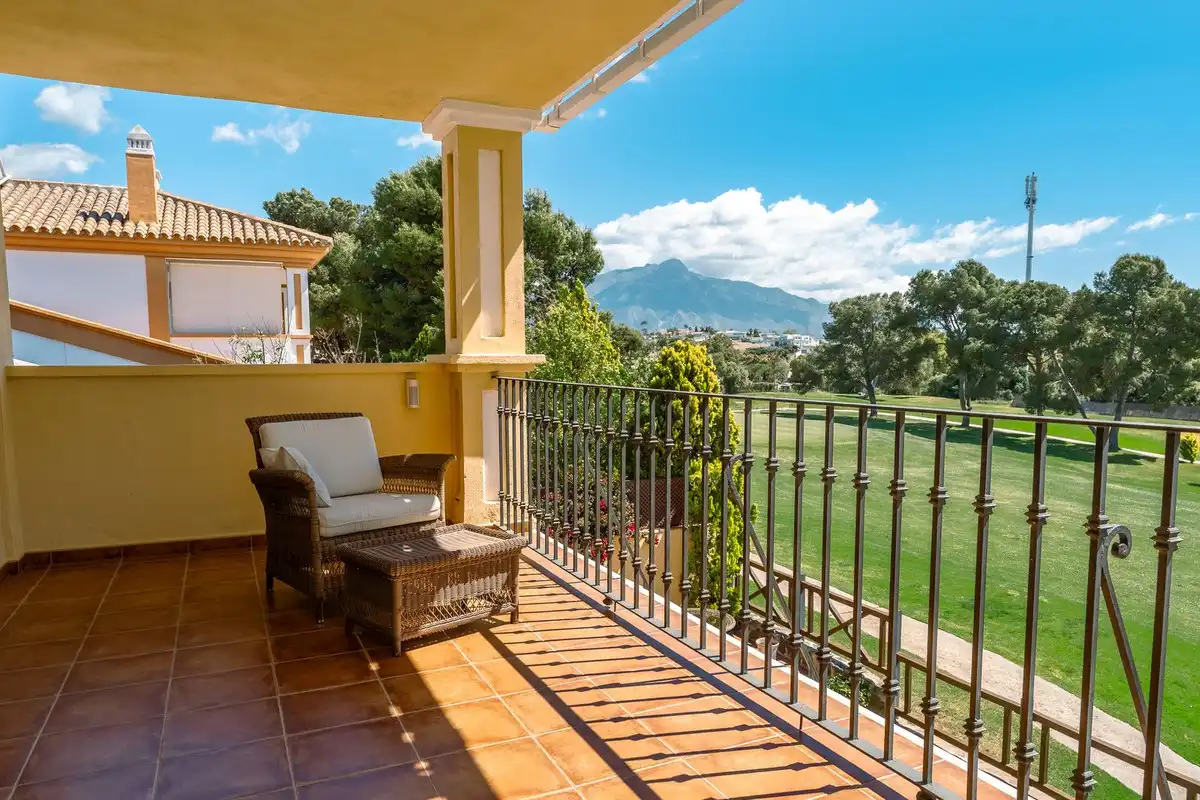 Terrassa de Casa o xalet en venda en Marbella amb Aire condicionat, Terrassa i Traster