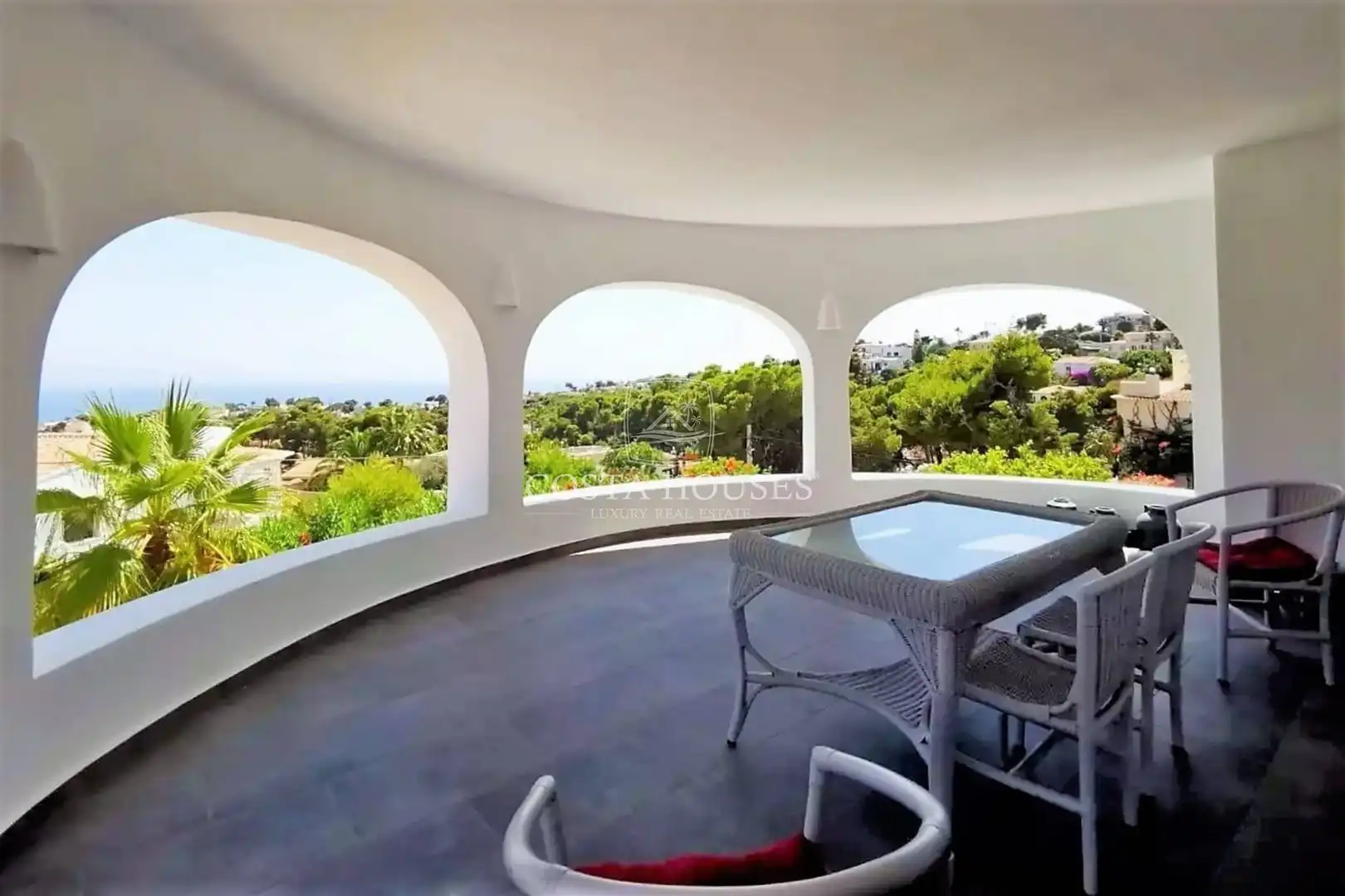Terrassa de Casa o xalet en venda en Jávea / Xàbia amb Aire condicionat, Jardí privat i Terrassa