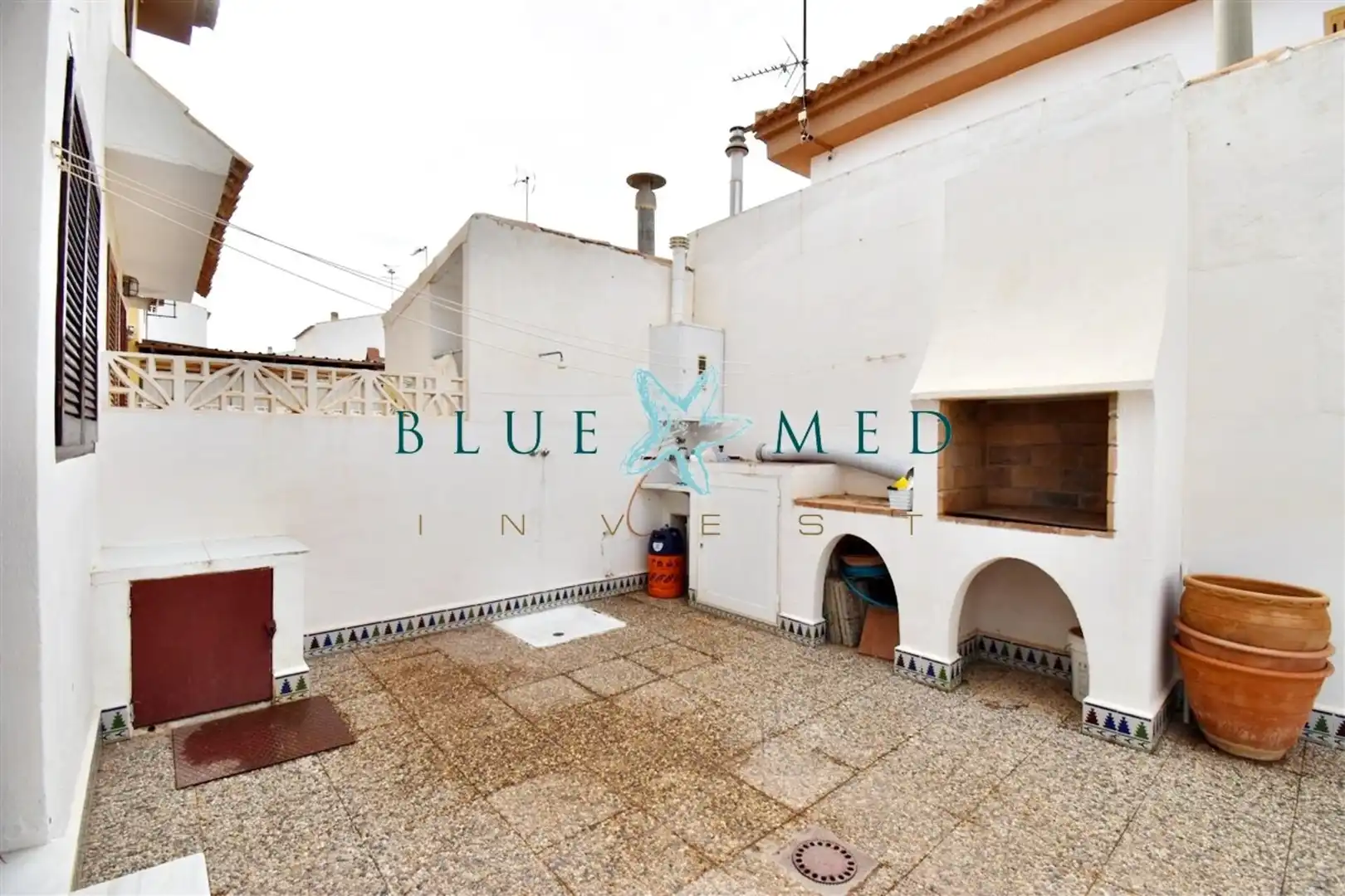 Vista exterior de Dúplex en venta en Mazarrón con Jardín privado, Terraza y Amueblado