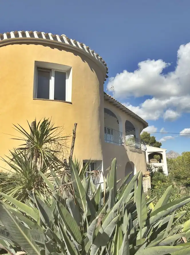 Exterior view of Houses for sale in Jávea / Xàbia  with Heating, Private garden and Terrace