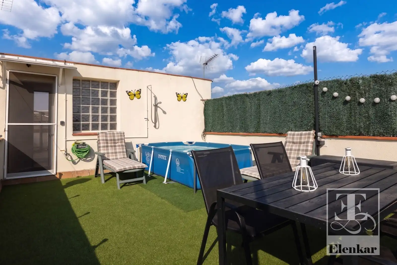 Terraza de Casa adosada en venta en Santa Oliva con Aire acondicionado, Terraza y Trastero