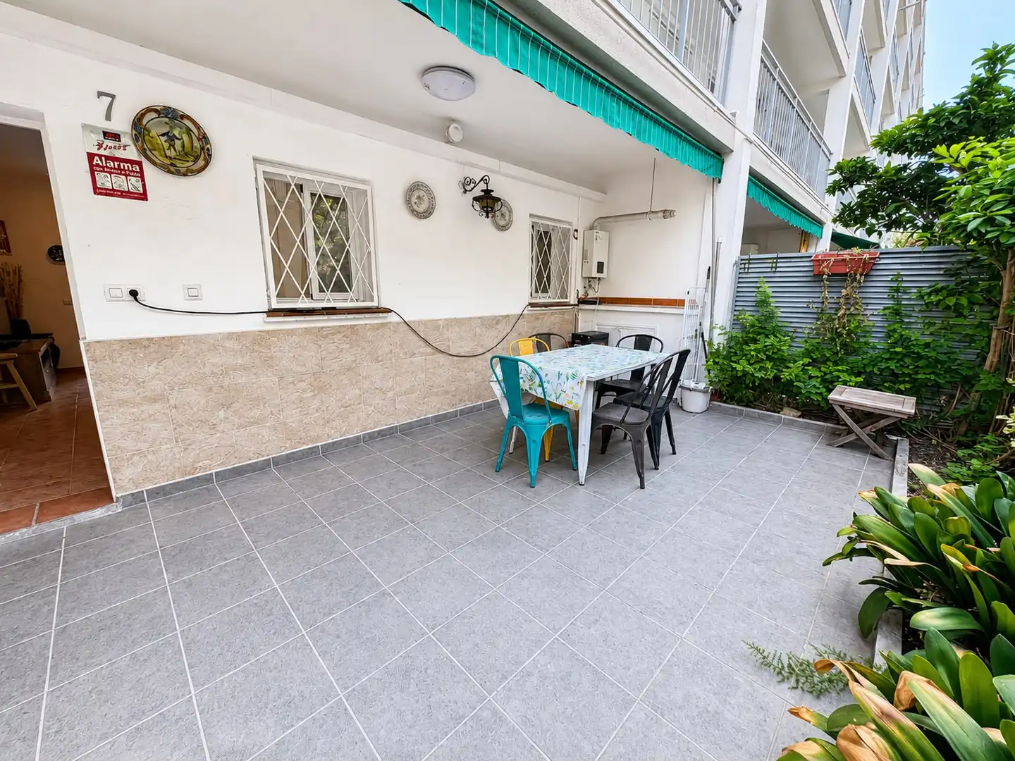 Terraza de Apartamento en venta en Santa Susanna con Terraza, Horno y Piscina comunitaria
