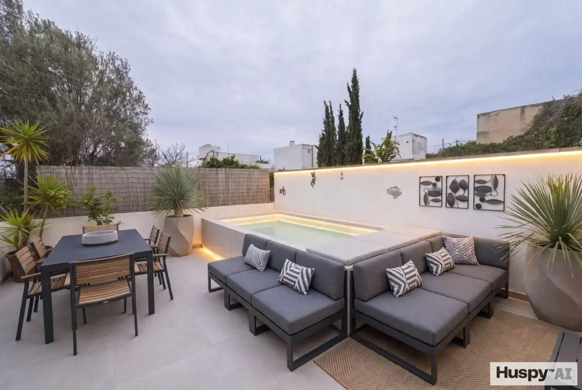 Terrassa de Casa adosada en venda en Sant Antoni de Portmany amb Aire condicionat, Calefacció i Jardí privat