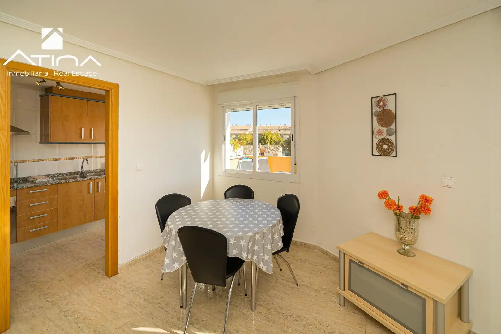 Dining room of Apartments for sale in Jávea / Xàbia  with Air Conditioner, Private garden and Terrace