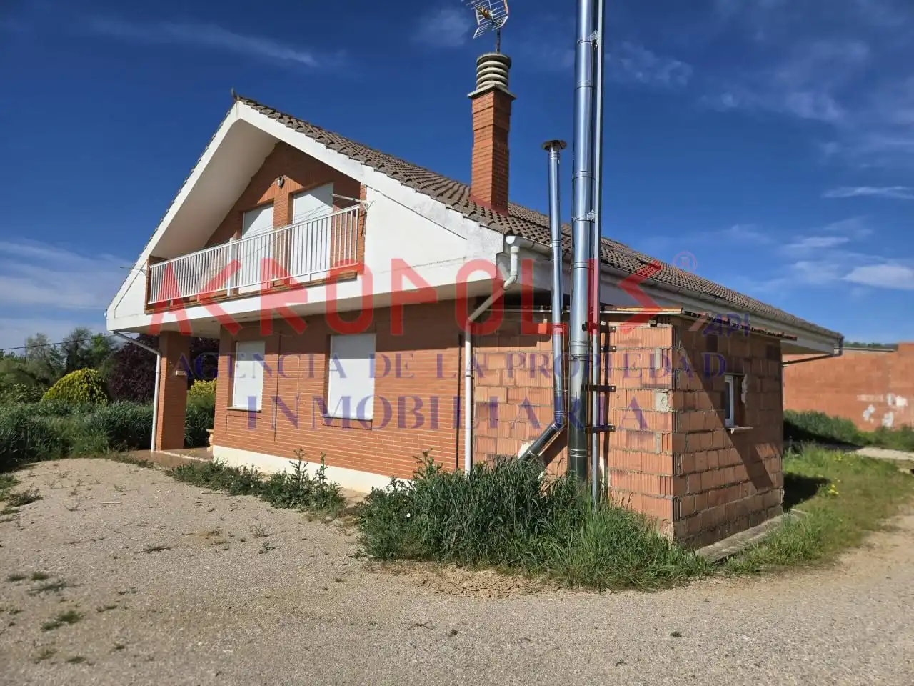 Exterior view of Houses for sale in Villares de Órbigo  with Heating