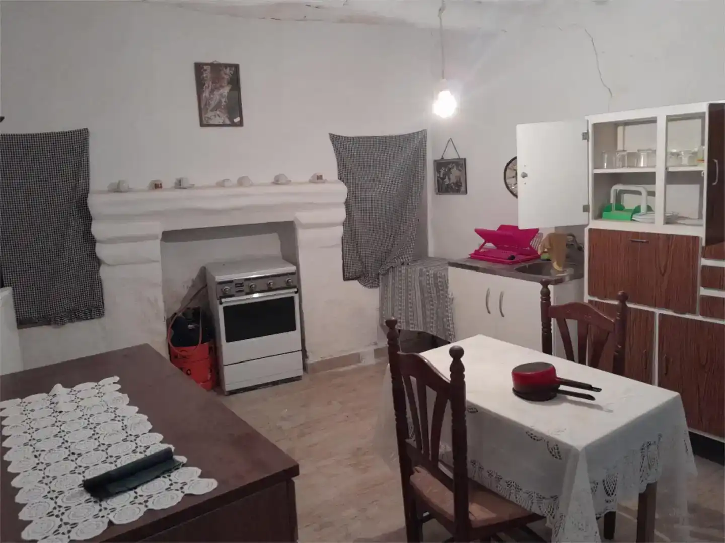 Cuina de Casa adosada en venda en Partaloa amb Jardí privat, Forn i Rentadora