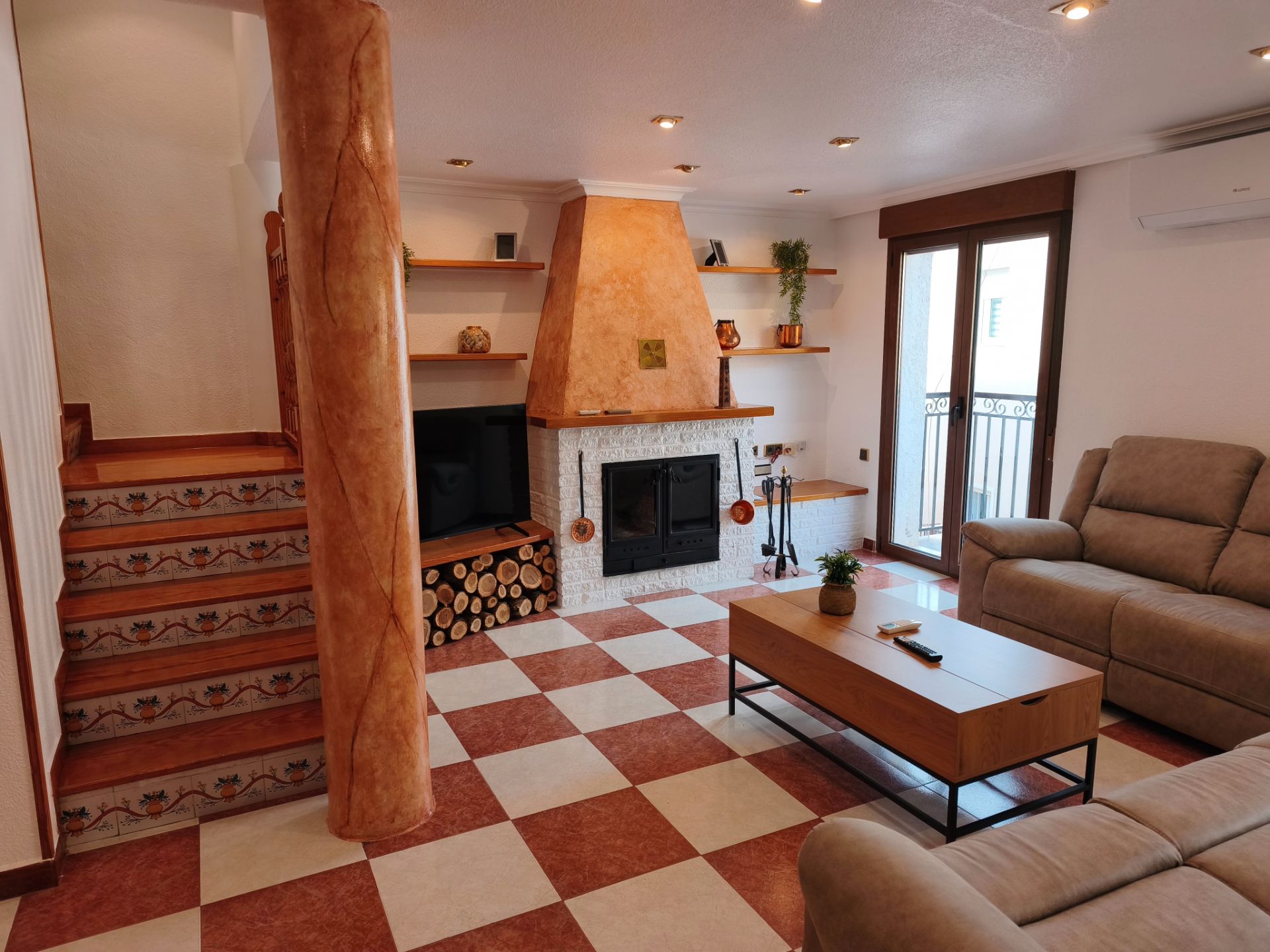 Sala d'estar de Pis de lloguer en Petrer amb Moblat