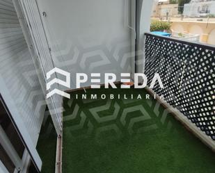 Balcony of Apartment for sale in Roquetas de Mar  with Air Conditioner, Private garden and Terrace
