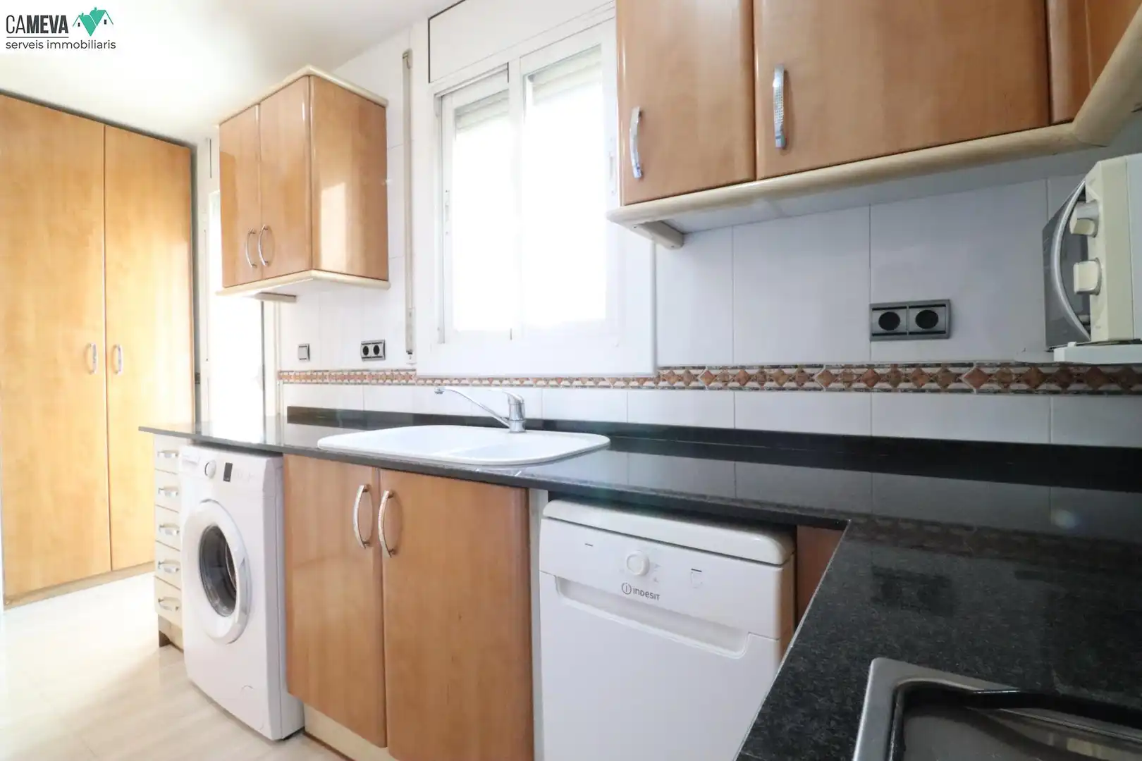 Cocina de Piso en venta en Sabadell con Aire acondicionado, Calefacción y Parquet