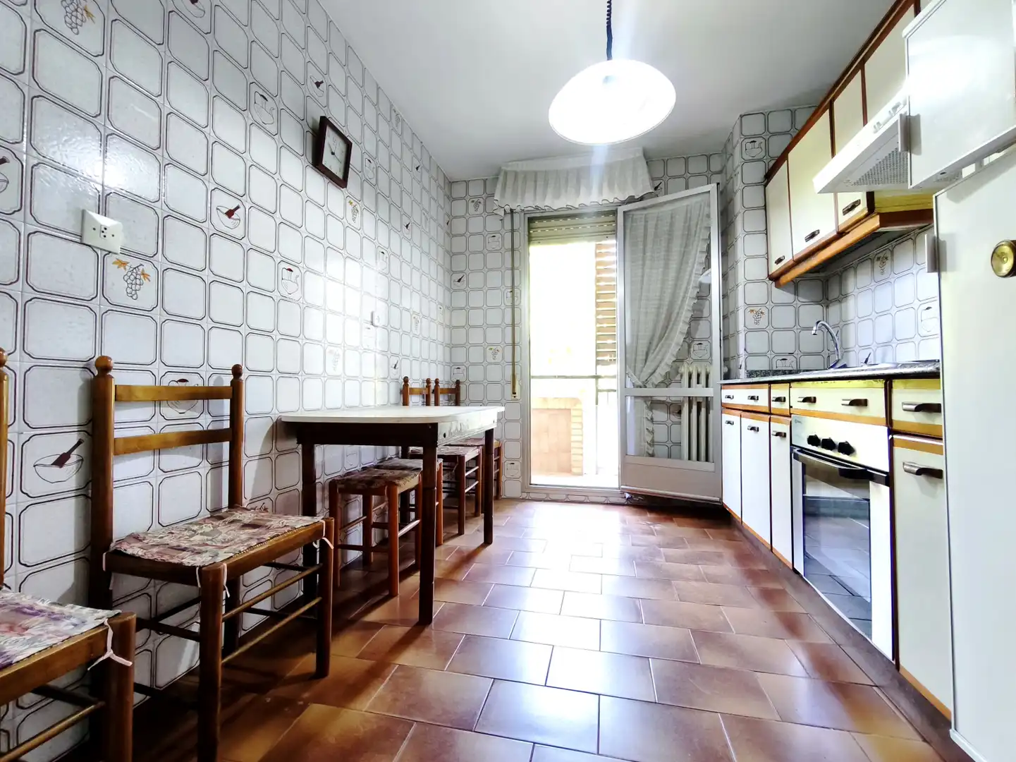 Kitchen of Flat for sale in  Logroño  with Heating, Parquet flooring and Terrace