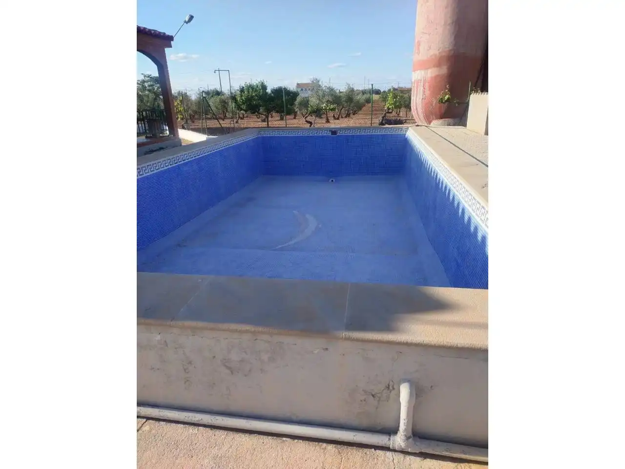 Piscina de Finca rústica en venda en Manzanares amb Jardí privat, Terrassa i Piscina