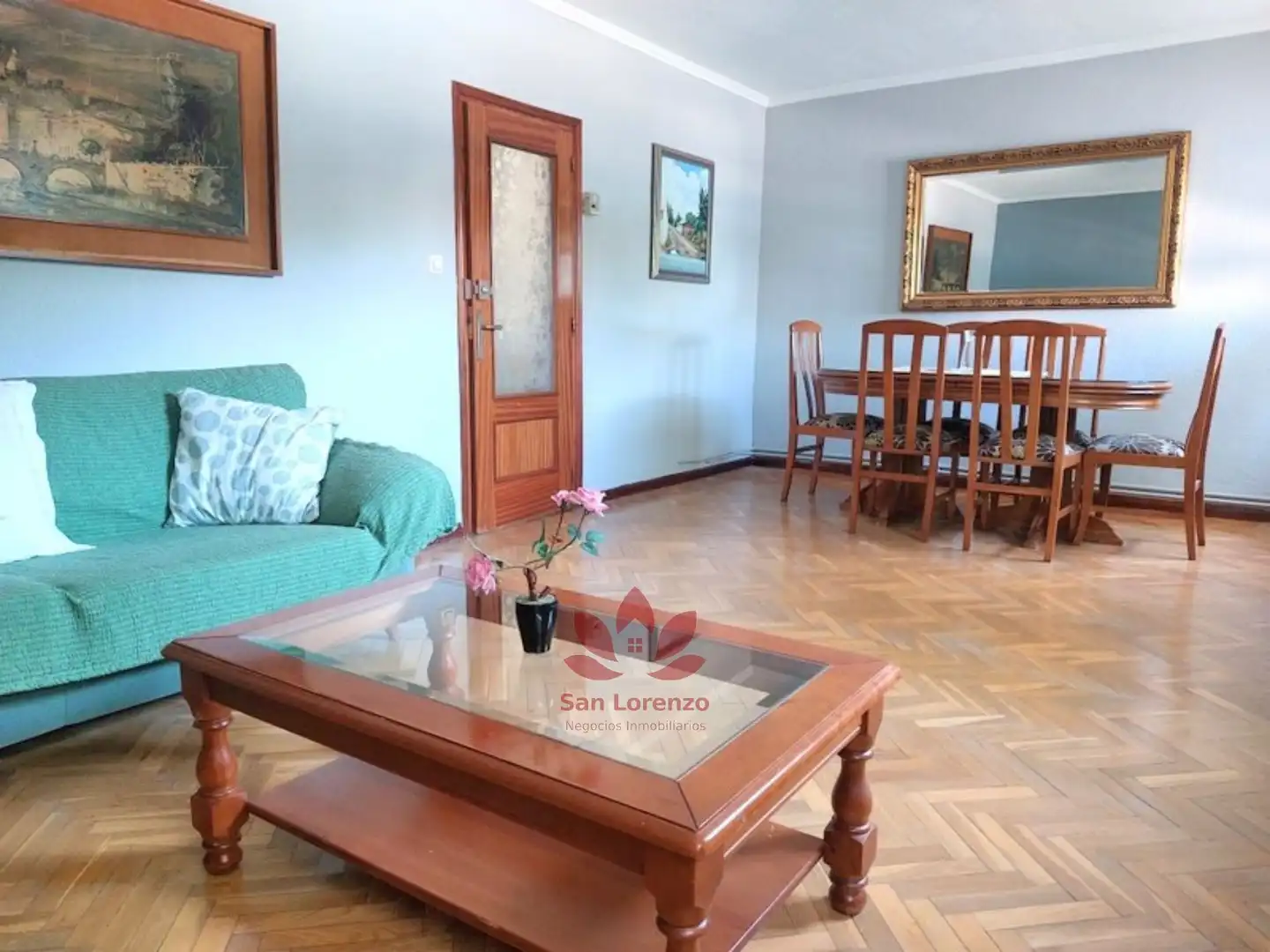 Sala de estar de Piso en venta en Madrid