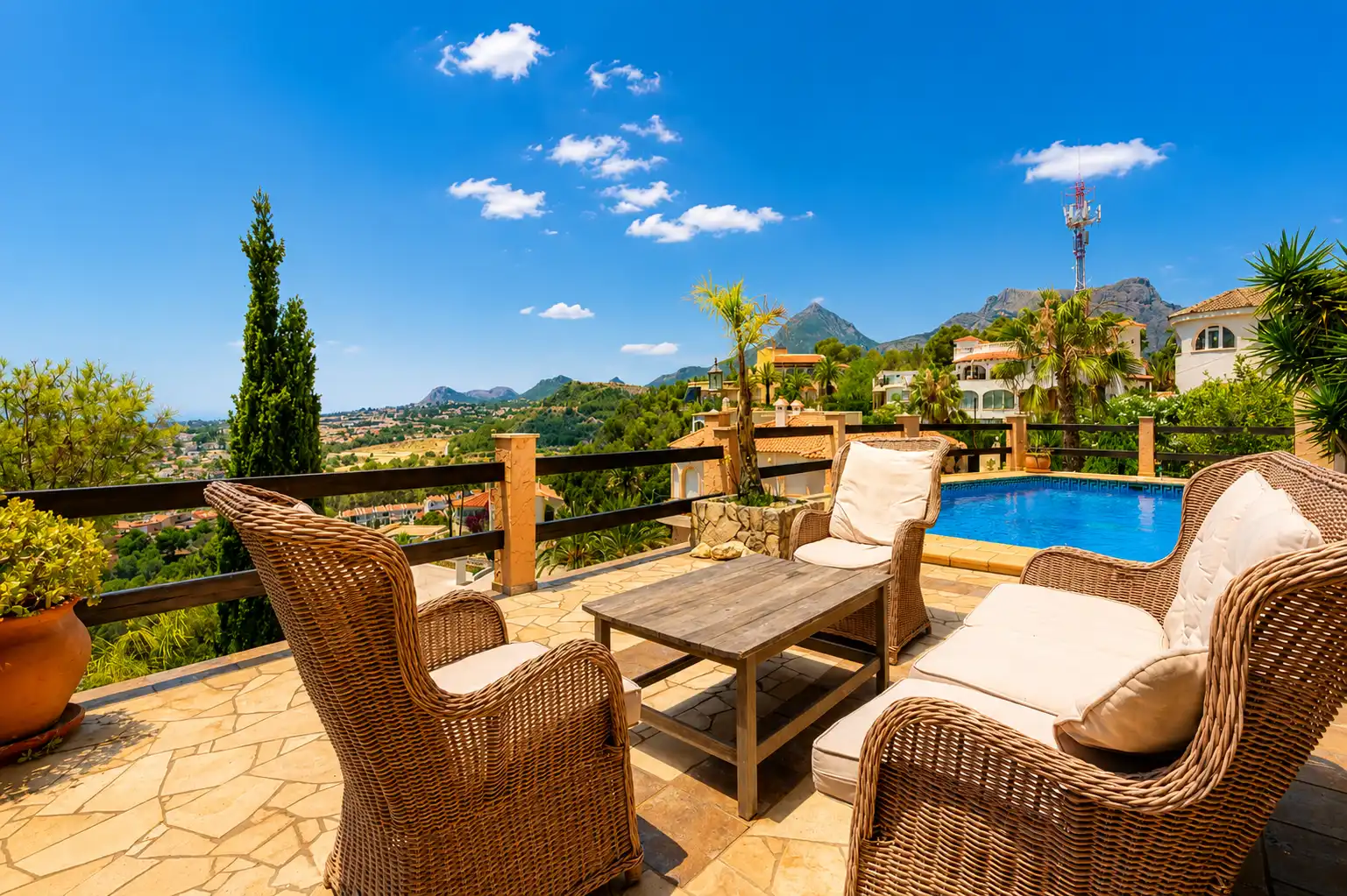 Terraza de Casa o chalet en venta en L'Alfàs del Pi