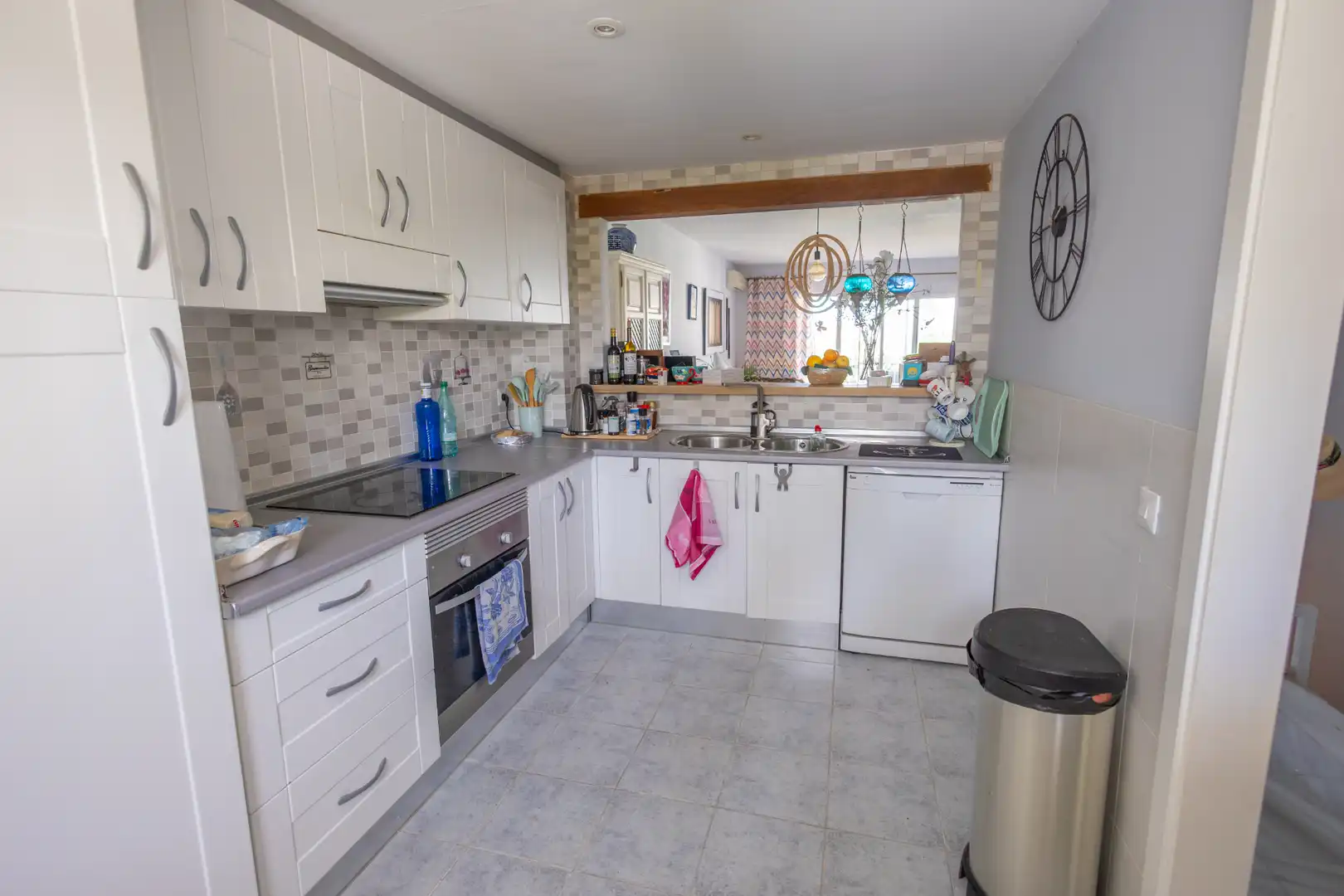 Cocina de Casa adosada en venta en Estepona con Aire acondicionado, Jardín privado y Terraza