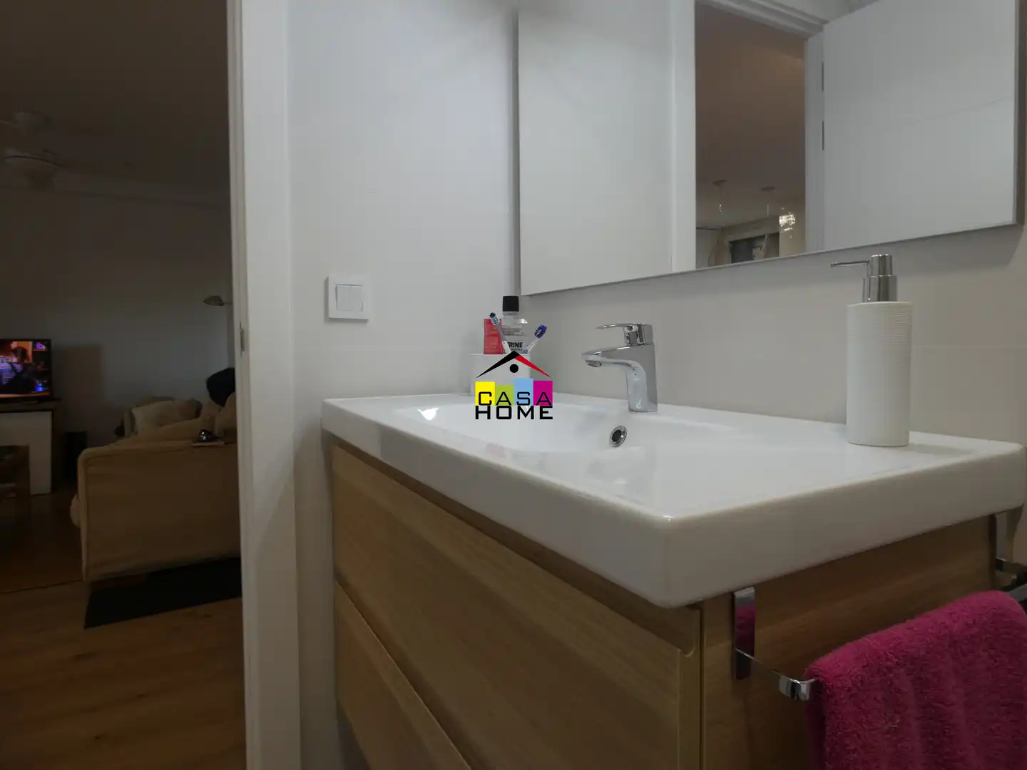 Baño de Apartamento en venta en Benicasim / Benicàssim con Terraza, Amueblado y Piscina comunitaria