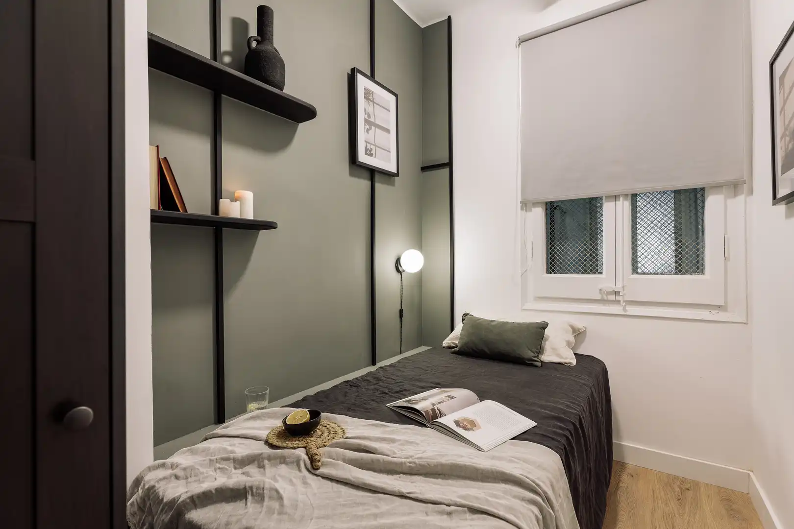 Habitación de Apartamento de alquiler en Barcelona con Amueblado, Horno y Lavadora