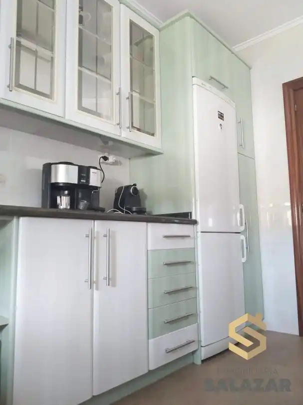 Cocina de Piso de alquiler en Usansolo con Calefacción y Balcón