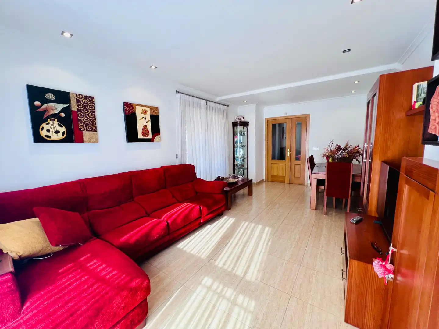 Sala de estar de Casa o chalet en venta en Petrer con Aire acondicionado, Calefacción y Jardín privado